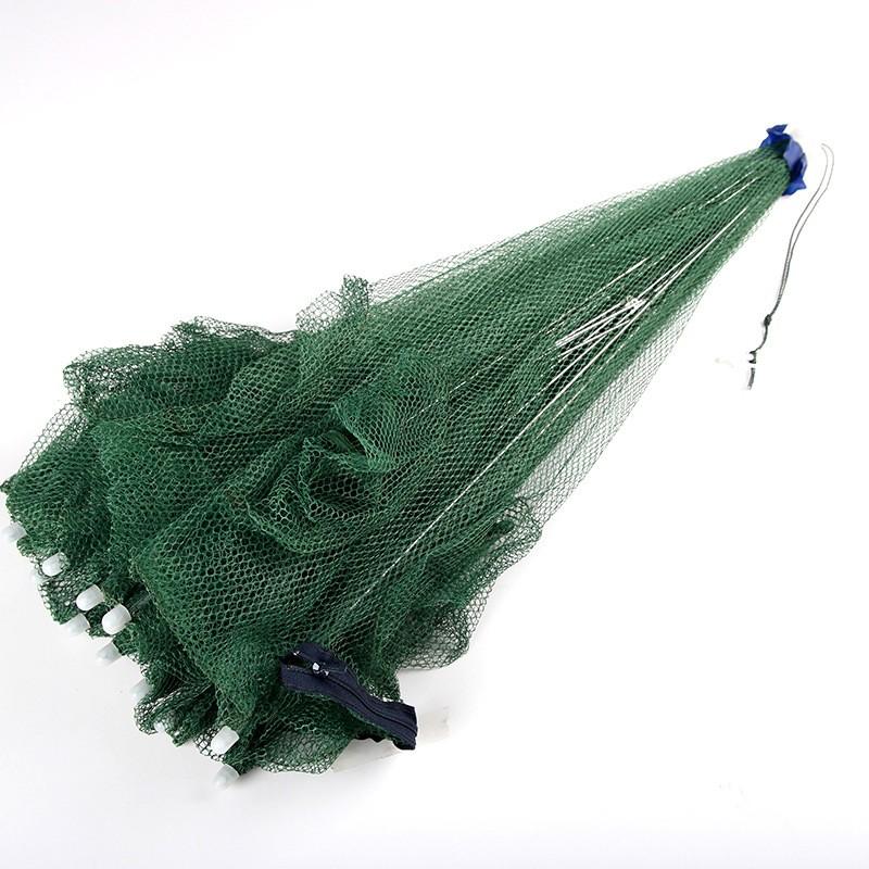 8 Holes Crayfish Automatic Folding Fishing Net Shrimp Cage - V.I.P Digital Presence