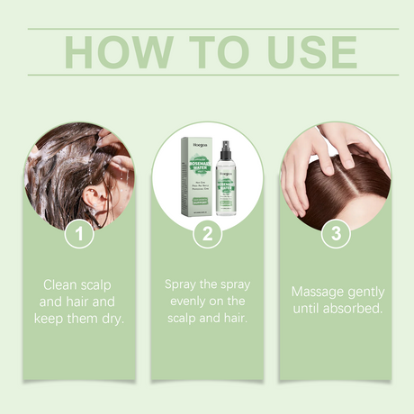 Rosemary Hair Treatment Spray, Gentle Nourishing Soft Shine Strong Hair Treatment Spray - V.I.P Digital Presence