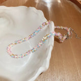 Titanium Steel Rice Bead Necklace - V.I.P Digital Presence