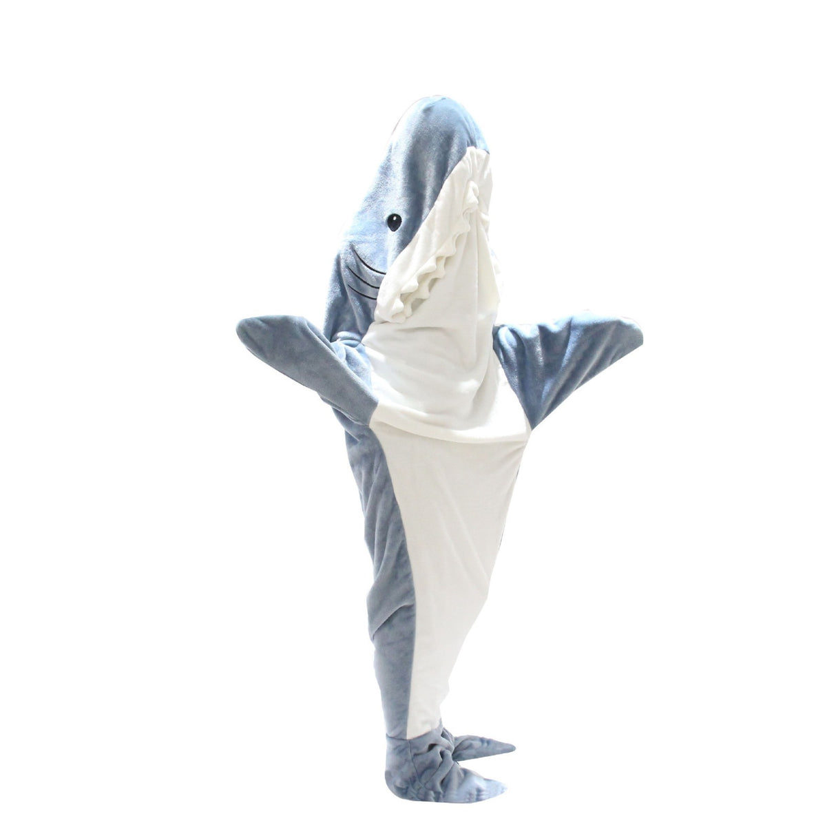 Cartoon Shark Sleeping Bag Pajamas Office Nap Shark Blanket Karakal High Quality Fabric Mermaid Shawl Blanket For Children Adult - V.I.P Digital Presence