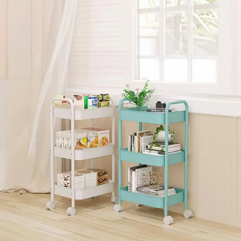 3 - tier rolling metal utility cart with wheels. Multifunctional, for kitchen, etc. Model: FRUTA - 001 1690 2090 - V.I.P Digital Presence