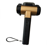 Rechargeable electric roller grill brush, stainless steel, replaceable heads, home cleaning tool, barbecue accessory. - V.I.P Digital Presence