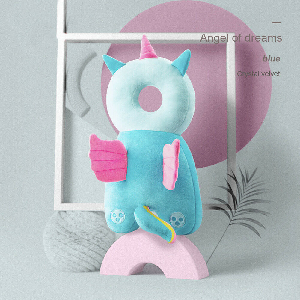 Newborn Toddler Baby Head Protector Safety Pad Cushion Back Prevent Injured Unicorn Bee Cartoon Security Pillows 1-3Y - V.I.P Digital Presence