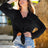 Pocketed Dropped Shoulder Cover Up - V.I.P Digital Presence