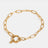 18K Gold-Plated Stainless Steel Chain Bracelet - V.I.P Digital Presence