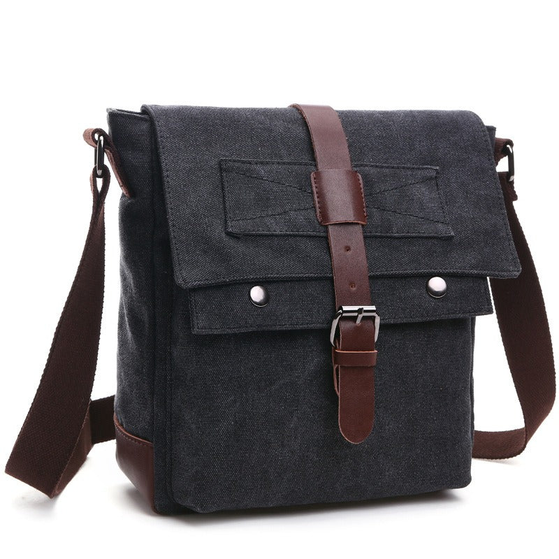 Men Business Messenger Bags For Men Shoulder Bag vintage Canvas Crossbody Pack Retro Casual Office Travel Bag - V.I.P Digital Presence