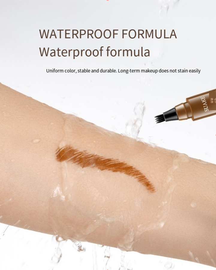 Long Lasting 5 Colors Sketch Liquid Eye Brow Pencil Waterproof Microblading Tattoo Fork Tip Eyebrow Pencil - V.I.P Digital Presence