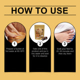 Perlas de baño de pies a base de hierbas Perlas de baño de pies Cuidado diario de piernas Nutrición de pies Reparación corporal Perlas de baño de pies