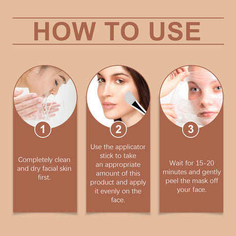 Collagen Peel Peel Mask Moisturizes, Hydrates, Moisturizes, Anti-Wrinkle And Brightening Skin Peel Mask - V.I.P Digital Presence