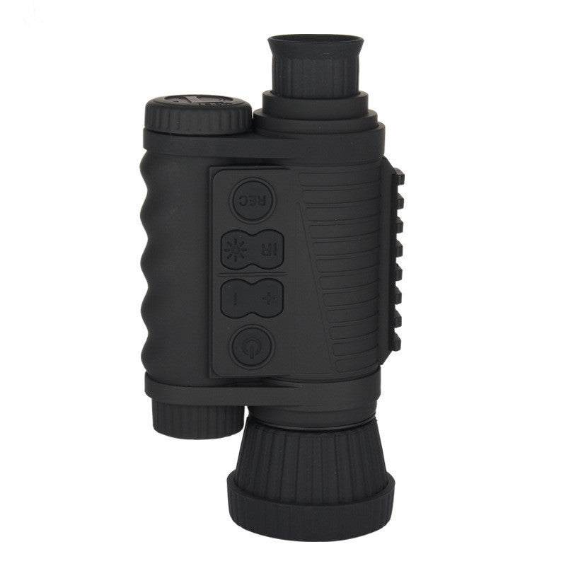 Dispositivo de visión nocturna digital infrarroja portátil HD 6X50 de 350 MRange, monocular táctico IR nocturno para observación de caza al aire libre