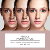 Crema de cuidado iluminadora para la piel facial, hidratante, suave, translúcida e hidratante.