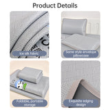 600D Carbon Fiber Summer Mat, Natural Ice Vine Cooling Mat, Can, Naked-sleep Cool Mattress, Pillowcase - V.I.P Digital Presence