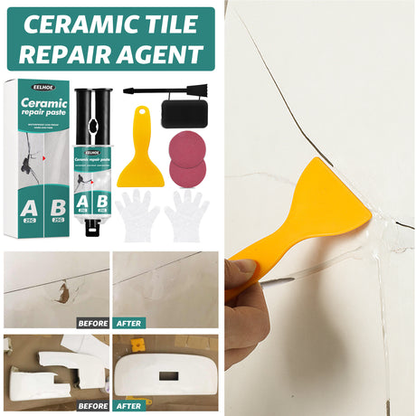 EELHOE Tile Repair Paste Tile Repair AB Glue Set Crack Repair Agent Ceramic Adhesive - V.I.P Digital Presence