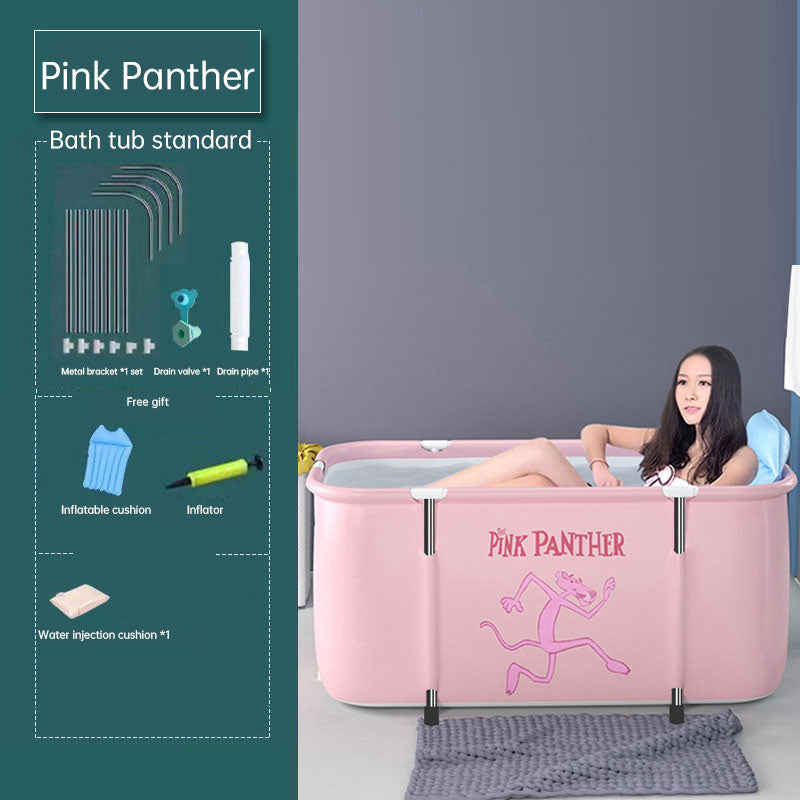 120CM Bathtubs Folding Bath Bucket Thicken Shower Barrel Adult IceTub Baby Swimming Pool Insulation Family Bathroom SPA Tub - V.I.P Digital Presence