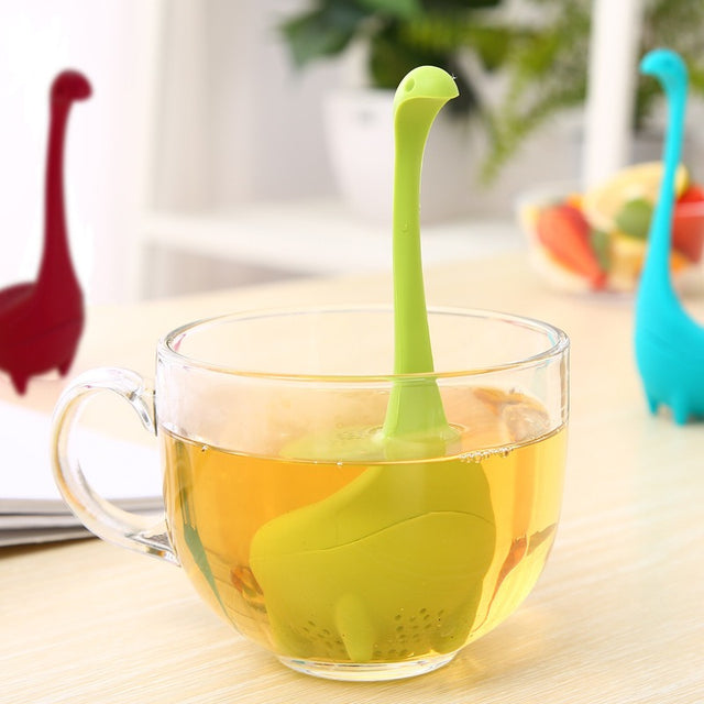 Water Monster Silicone Tea Filter Tea Glass Nice Lake Water Monster Tea Brewer - V.I.P Digital Presence