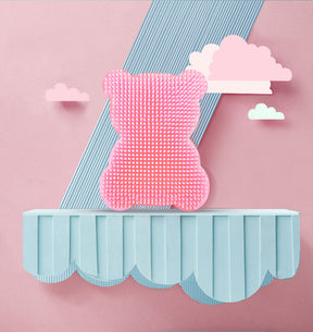 Cartoon teddy bear shampoo brush silicone shower brush - V.I.P Digital Presence