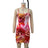 Women's Strapless Printed Sexy Slim Skirt Dress - V.I.P Digital Presence