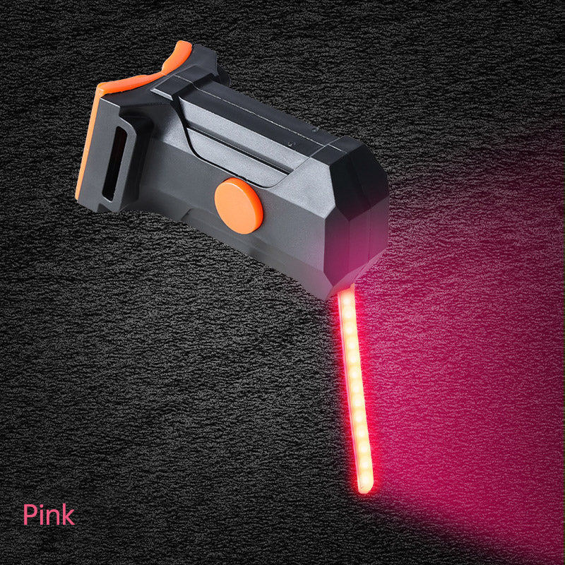 LED Bike Tail Light 6 Colors USB Charging Mountain Road Bike Light Portable Riding Equipment Running Water Light - V.I.P Digital Presence