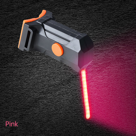 LED Bike Tail Light 6 Colors USB Charging Mountain Road Bike Light Portable Riding Equipment Running Water Light - V.I.P Digital Presence