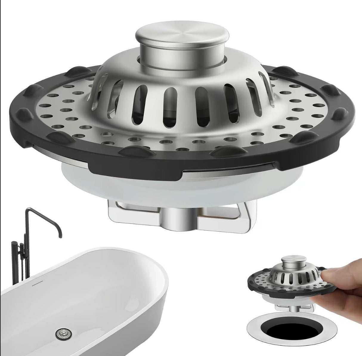 DrainGuard Sink Stopper