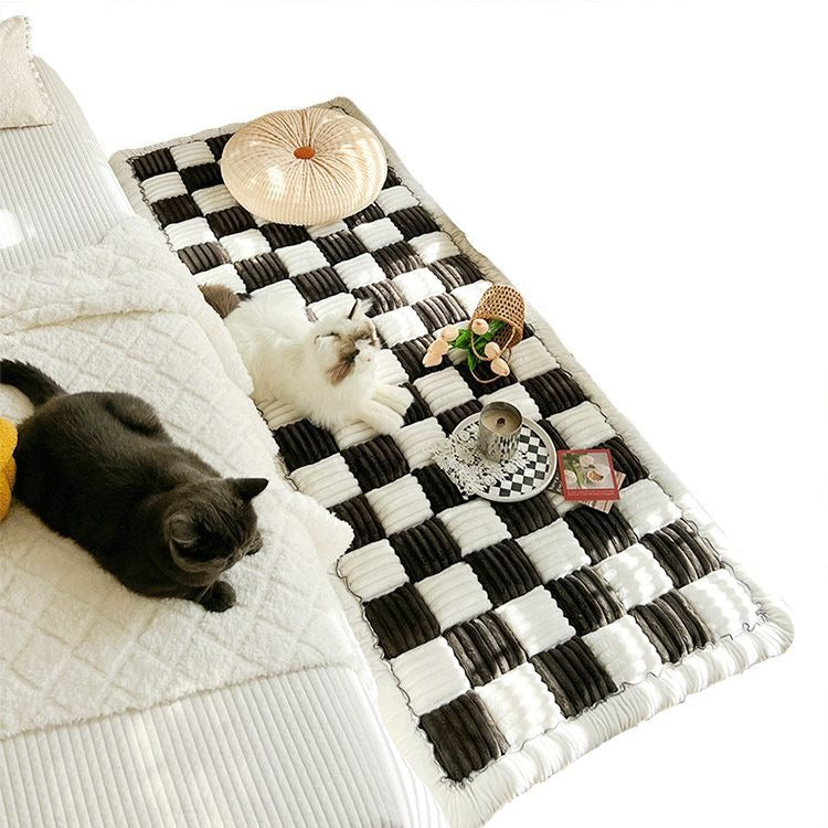 Autumn and winter plush bedside mat anti-skid chenille Mantou mat bedroom tatami sleeping carpet - V.I.P Digital Presence