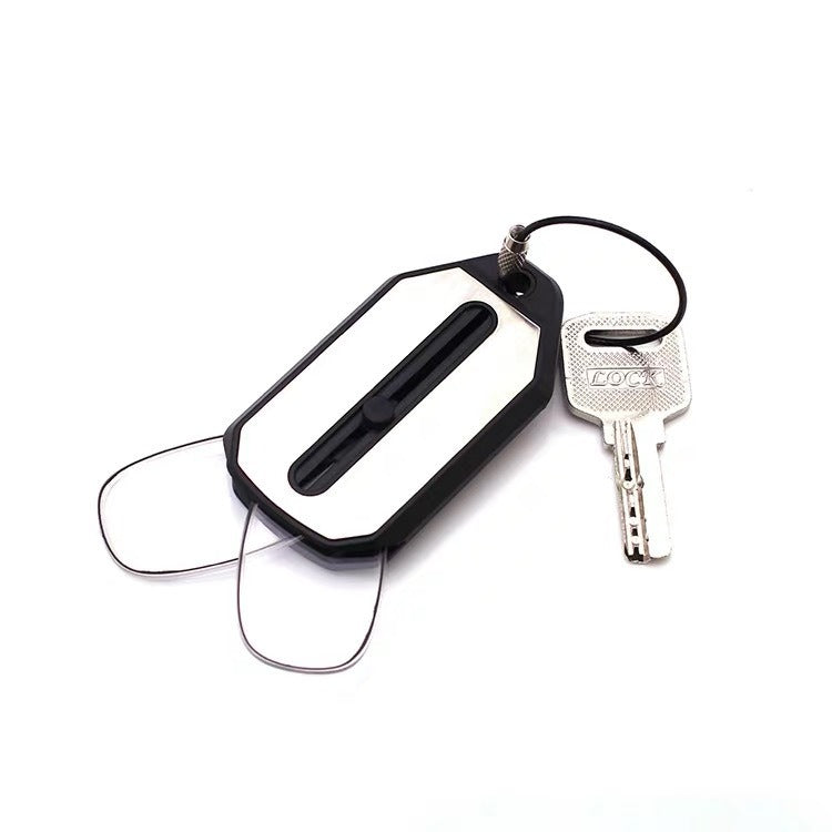 Nose clip presbyopic glasses keychain ultra lightweight carrying elderly glasses wallet glasses reading glasses - V.I.P Digital Presence