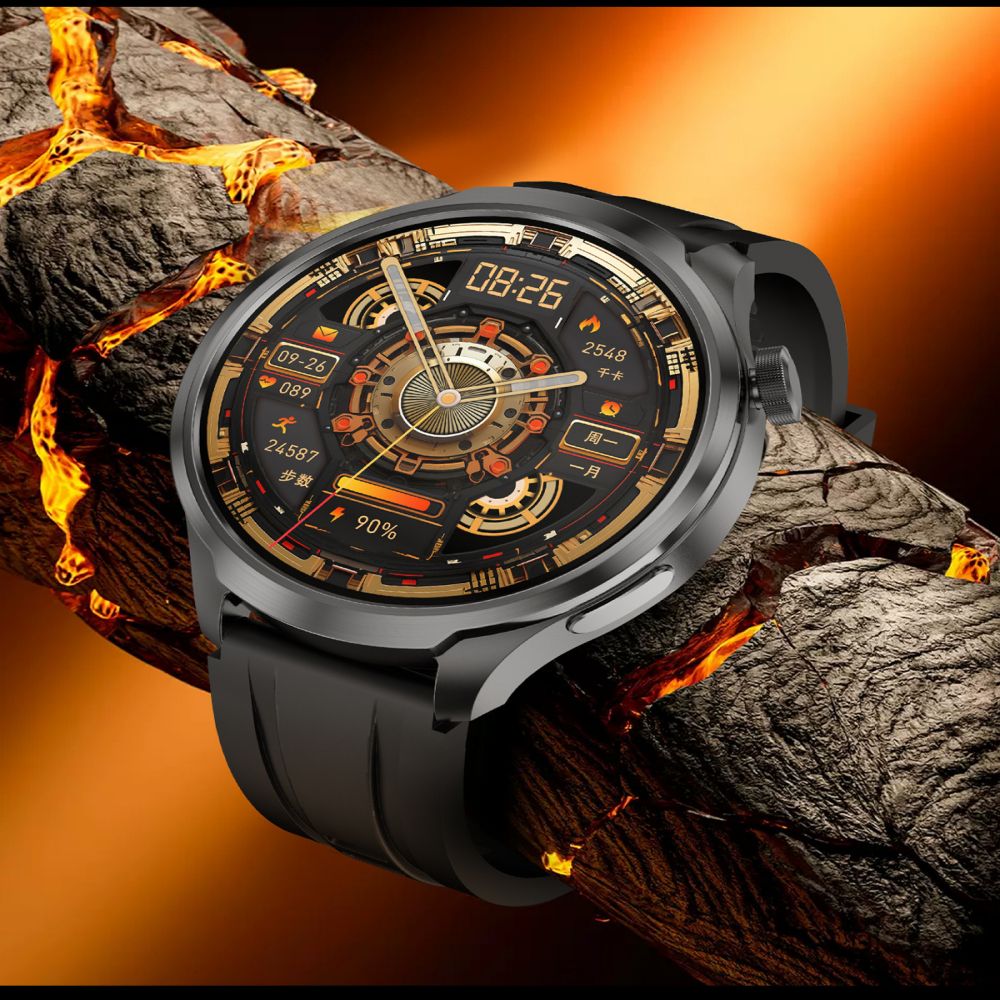 DK69 Bluetooth enabled smartwatch 1.85 display, heart rate compass, multi sport smartwatch - V.I.P Digital Presence
