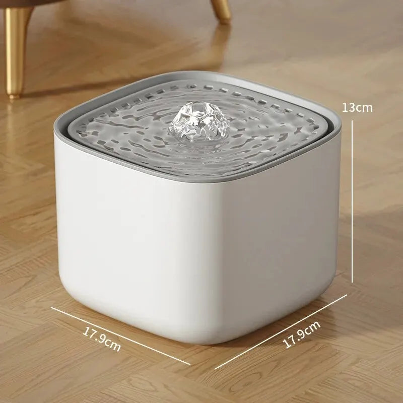 3L Large Capacity Canine Cat Dog Pet Circulating Filter Pet Fountain Feeder Automatic Water Dispenser with USB Port for Pets - V.I.P Digital Presence