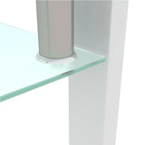White Coffee Table Clear Coffee Table Modern Side Center Tables for Living Room Living Room Furniture - V.I.P Digital Presence