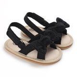 Baby Shoes Summer New 0-1 Year Old Rubber Sole Bow Sandals Toddler Shoes Baby Shoes - V.I.P Digital Presence