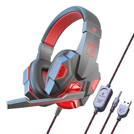 Earphones for wired laptops, dedicated earphones for gaming and esports, comfortable to wear, and head mounted gaming headphones - V.I.P Digital Presence