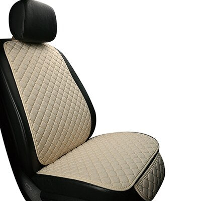 Comfortable Flax car seat cover protector Front or Rear Seat cushion pad cushion back  car accessories Suitable for all car mode - V.I.P Digital Presence