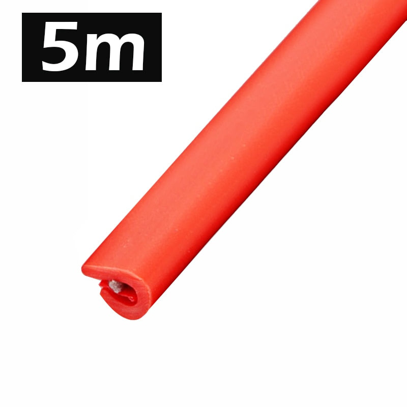 5M/10M Car Door trips Rubber Edge Protective Strips Side Doors Moldings Adhesive Scratch Protector Vehicle For Cars Auto - V.I.P Digital Presence