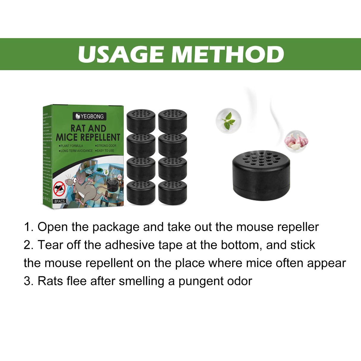 Rat Repellent Pill, Car Engine Outdoor Home Indoor Rat Repellent Pill - V.I.P Digital Presence