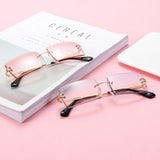 Trendy Men Women Summer Rimless Sunglasses Fashion Small Rectangle Sun Glasses Traveling Style UV400 Shades Eyewear - V.I.P Digital Presence