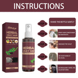 Herbal Black Hair Liquid Polygonum Multiflorum Herb Essence Moisturizing Black Hair Conditioner - V.I.P Digital Presence