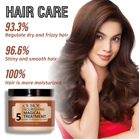 Nourishing Hair Mask, Repair Hair Dye, Perm, Split End Dry Damage, Moisturize And Smooth Hair Mask - V.I.P Digital Presence