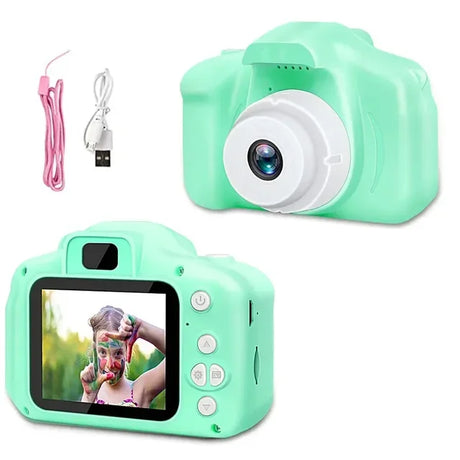 Mini Children Camera X2 Digital Vintage Camera Educational Toys Kids Projection Video Camera Outdoor Photography Toy Gifts - V.I.P Digital Presence