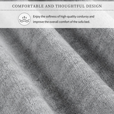 U_STYLE Convertible Soft Cushion Sofa Pull Bed ,for Two People to Sit On - V.I.P Digital Presence