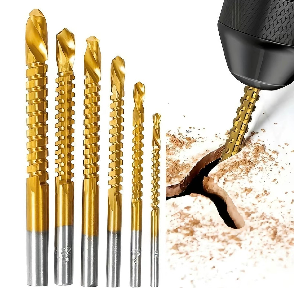 TitanDrill HSS Drill Bit Set
