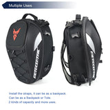 Waterproof Motorcycle Tail Bag Multi-functional Durable Rear Motorcycle Seat Bag High Capacity Rider Backpack 11-MC-0102 Latest - V.I.P Digital Presence