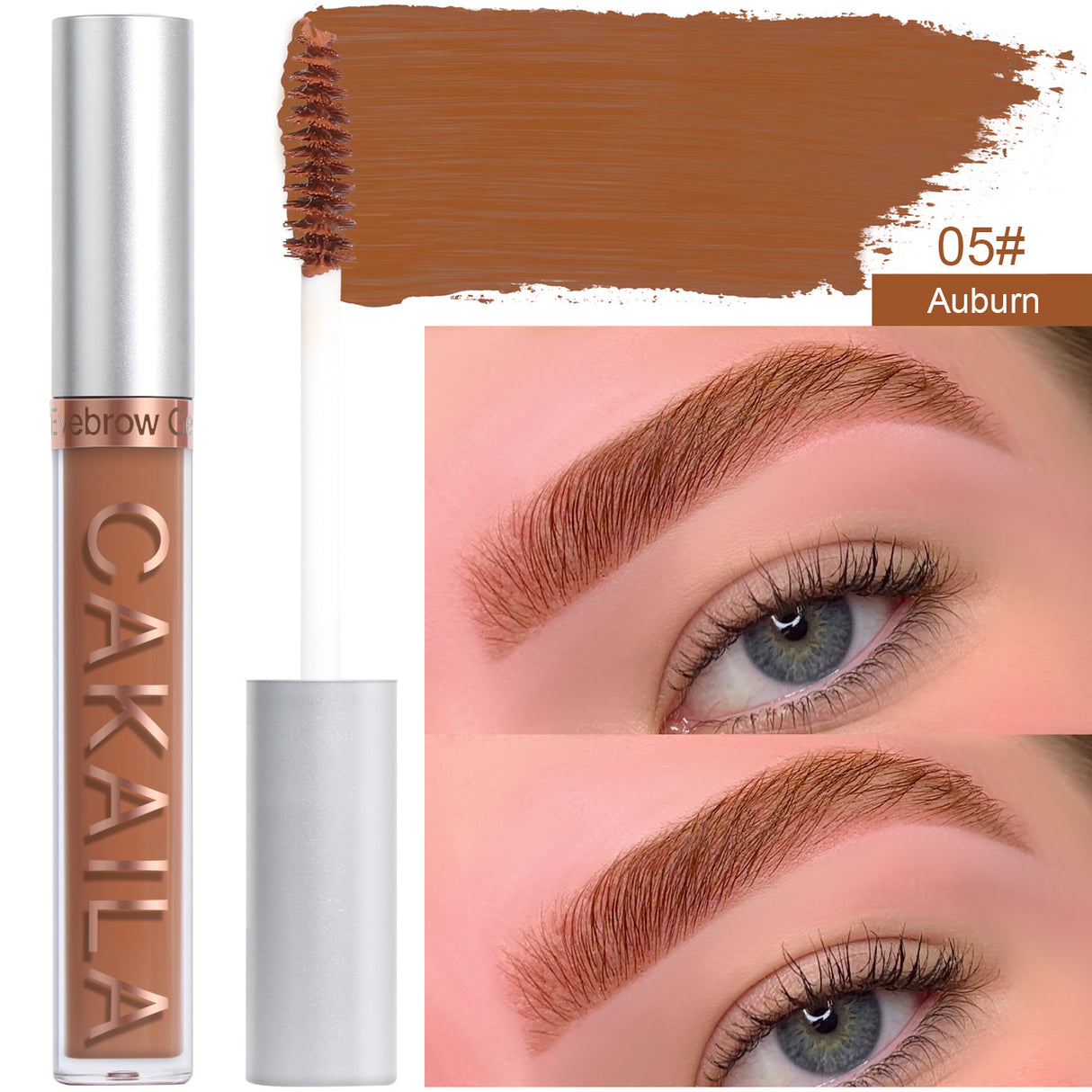 CAKAILA  Eyebrow dye matte non-smudge dyeing makeup eyebrow shaping eyebrow dye mascara set - V.I.P Digital Presence