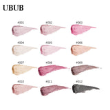 UBUB 12 Colors Glitter Metallic Lip Gloss Matte Waterproof Lip Stick Moisturizing Liquid Lipstick Makeup Cosmetic - V.I.P Digital Presence