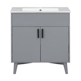 Bathroom vanity Set with Sink, Combo Cabinet, Bathroom Storage Cabinet - V.I.P Digital Presence