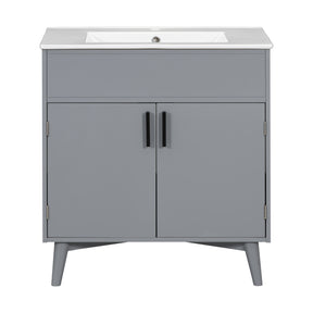 Bathroom vanity Set with Sink, Combo Cabinet, Bathroom Storage Cabinet - V.I.P Digital Presence