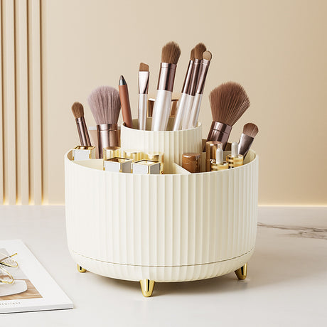 Home desktop rotatable dustproof large capacity pen holder storage box bathroom cosmetics sundries storage box - V.I.P Digital Presence