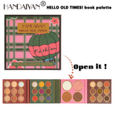 HANDAIYAN 31 Colors Eyeshadow Palette + Blush Highlighter Makeup Set Set Box Pearlescent Matte Eyeshadow - V.I.P Digital Presence