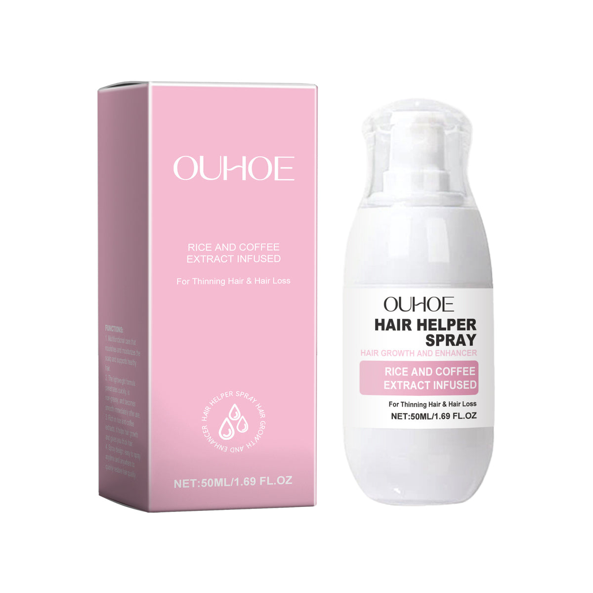 Hair Spray Nourishes Hair Follicles, Protects Hair, Nourishes Scalp, Hydrates And Smooths Hair Spray - V.I.P Digital Presence