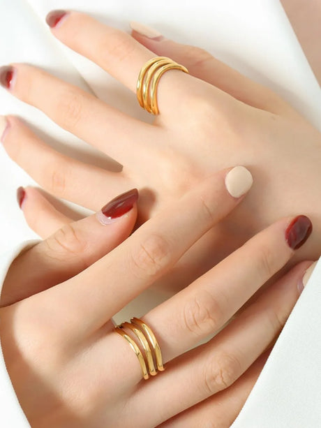 Non fading personalized fashionable light luxury versatile ring accessories for women - V.I.P Digital Presence