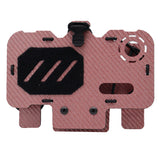 Tactical vest MOLLE system mounted carbon fiber tactical navigation board universal chest folding mobile phone carrier board - V.I.P Digital Presence